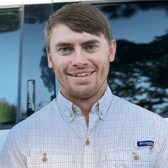 Spencer Perkins, owner of Streamline Landscape